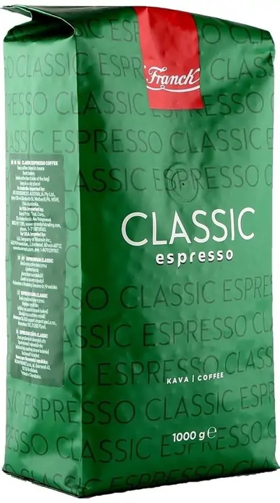 KON. Kava FRANCK Classic espresso 1000gr u zrnu KON. Kava FRANCK Classic espresso 1000gr u zrnu