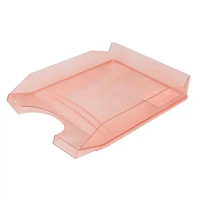 Predalnik PVC 346x254x60mm Office products prozorno rdeč Predalnik PVC 346x254x60mm Office products prozorno rdeč