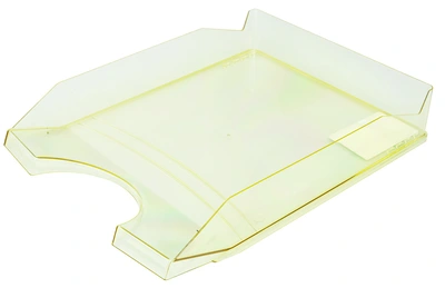 Predalnik PVC 346x254x60mm Office products prozorno rumen Predalnik PVC 346x254x60mm Office products prozorno rumen
