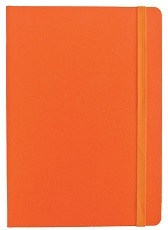 Beležka z elastiko A5 Toto 991.009.60 oranžna Beležka z elastiko A5 Toto 991.009.60 oranžna