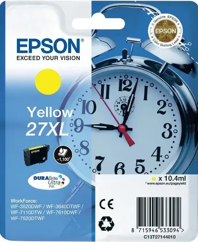 Črnilo EPSON T27144010 Yellow original Črnilo EPSON T27144010 Yellow original