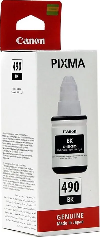 Črnilo CANON GI-490BK Black original Črnilo CANON GI-490BK Black original