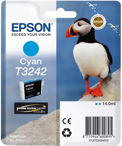 Črnilo EPSON T3242 Cyan 14ml original Črnilo EPSON T3242 Cyan 14ml original