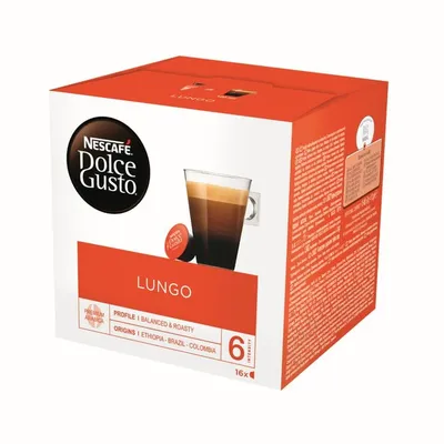 NESCAFE Dolce Gusto Lungo kava 104g (16 kapsul) NESCAFE Dolce Gusto Lungo kava 104g (16 kapsul)