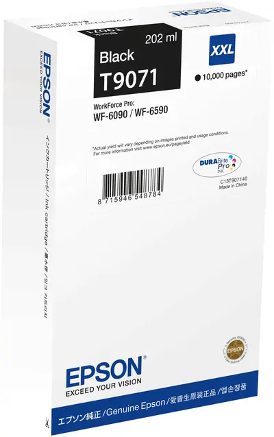 Črnilo EPSON T9071 Black XXL - WF-R6590 original Črnilo EPSON T9071 Black XXL - WF-R6590 original