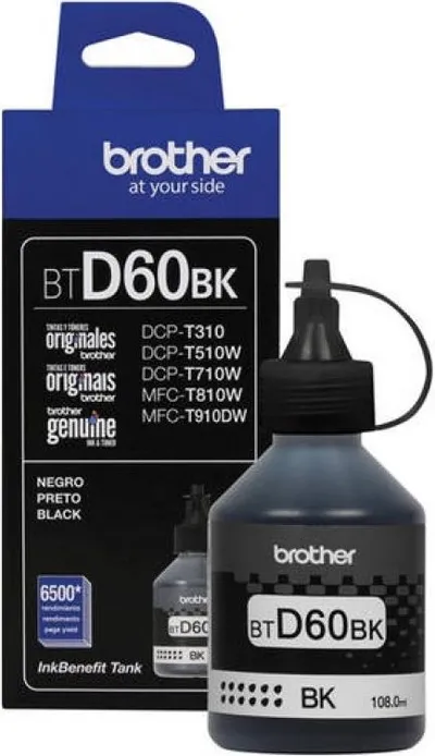Črnilo BROTHER BTD-60 Black original Črnilo BROTHER BTD-60 Black original