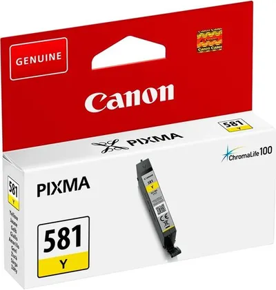 Črnilo CANON CLI-581 Yellow original Črnilo CANON CLI-581 Yellow original