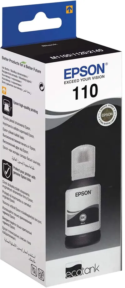 Črnilo EPSON EcoTank 110 XL Black original Črnilo EPSON EcoTank 110 XL Black original