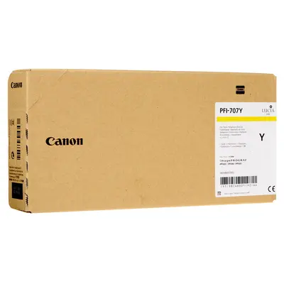 Črnilo CANON PFI-707Y Yellow original Črnilo CANON PFI-707Y Yellow original