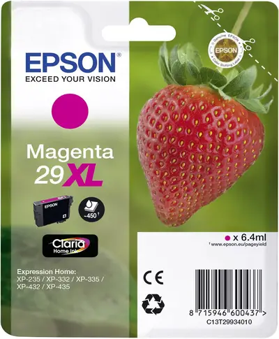 Črnilo EPSON T29934010 29XL Magenta original Črnilo EPSON T29934010 29XL Magenta original