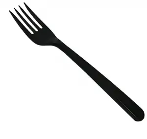 KON. Vilica za jelo PP višekratna crna 100/1 (art.247)