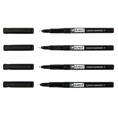 Marker permanentni 0,7mm CD/DVD d.rect M 4/1 Marker permanentni 0,7mm CD/DVD d.rect M 4/1