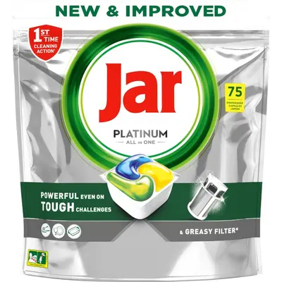Tablete za pomivalni stroj 75/1 Jar Platinum Tablete za pomivalni stroj 75/1 Jar Platinum