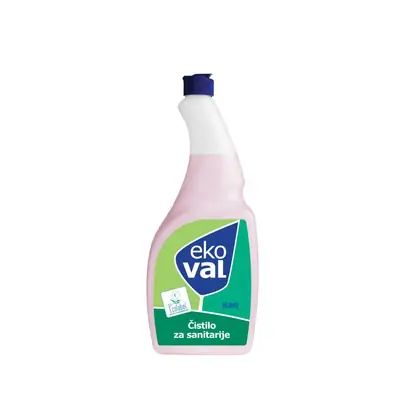 SAN. Sredstvo za čiščenje sanitarij Ekoval 1l SAN. Sredstvo za čiščenje sanitarij Ekoval 1l