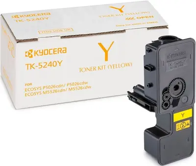 Toner KYOCERA TK5240Y Yellow original Toner KYOCERA TK5240Y Yellow original