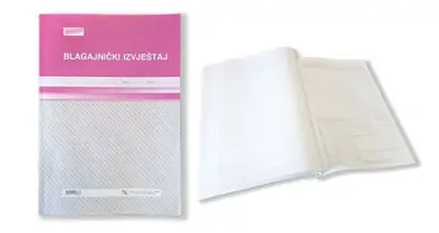 TI.I-28/a ncr Blagajnički izvještaj A4, 2x50lista EURO NN TI.I-28/a ncr Blagajnički izvještaj A4, 2x50lista EURO NN