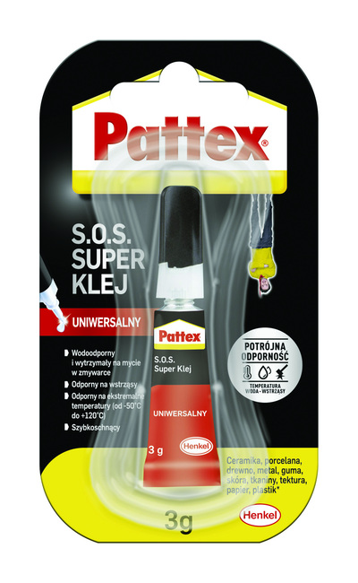 Lepilo sekundno 3gr Pattex