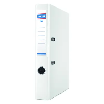 Registrator samostoječ A4 ozek Premium Donau bel brez škatle Registrator samostoječ A4 ozek Premium Donau bel brez škatle