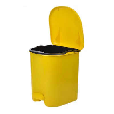 Koš za odpadke s pedalom pvc 17l sort Koš za odpadke s pedalom pvc 17l sort
