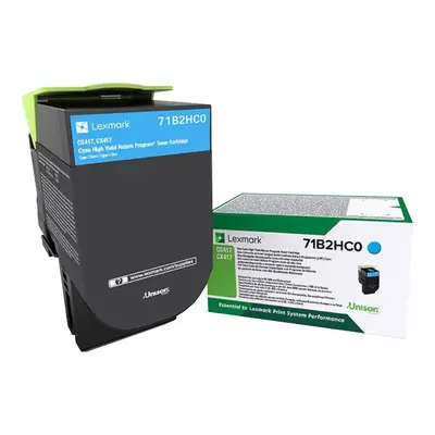 Toner LEXMARK CS/CX417/517 Cyan original Toner LEXMARK CS/CX417/517 Cyan original