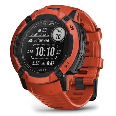 Pametna ura GARMIN Instinct 2X SOLAR Flame Red - 010-02805-01 Pametna ura GARMIN Instinct 2X SOLAR Flame Red - 010-02805-01