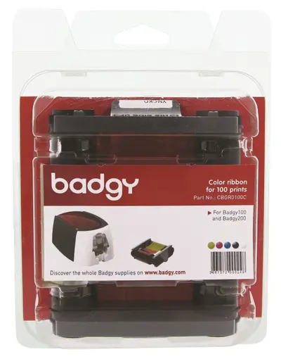 Trak BADGY YMCKO Color Ribbon Trak BADGY YMCKO Color Ribbon