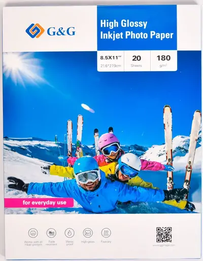 Papir Photo  GG A4 180g/m2 Premium Photo Glossy Paper 20 listov