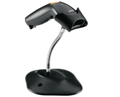 POS bar code čitač ZEBRA LS1203 USB black 1D laser + stalak POS bar code čitač ZEBRA LS1203 USB black 1D laser + stalak