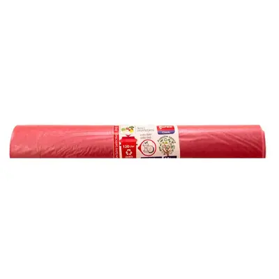 Vreća za smeće 120L 70x100 cm 10/1 LDPE Zorex crvene za organski otpad Vreća za smeće 120L 70x100 cm 10/1 LDPE Zorex crvene za organski otpad