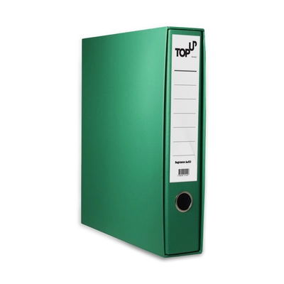 Registrator A4 ozek TOP UP standard zelen s škatlo Registrator A4 ozek TOP UP standard zelen s škatlo