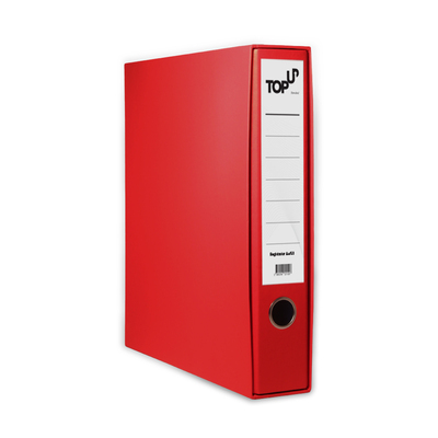 Registrator  A4 ozek TOP UP standard rdeč s škatlo