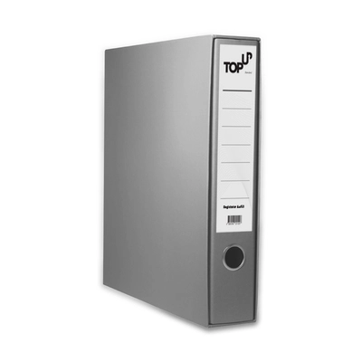 Registrator A4 ozek TOP UP standard siv s škatlo Registrator A4 ozek TOP UP standard siv s škatlo