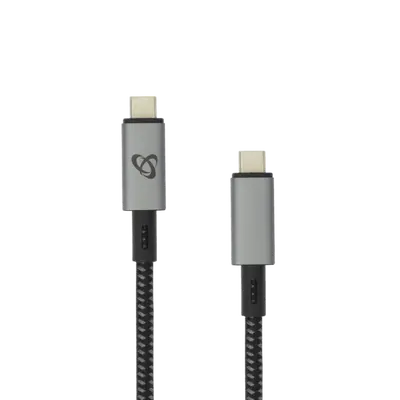 Kabel USB tip C-M<=>USB tip C-M 1.5m 100W 10Gbps crni Kabel USB tip C-M<=>USB tip C-M 1.5m 100W 10Gbps crni