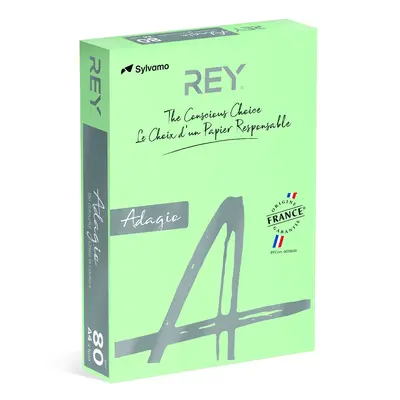 Papir fotokopirni color A4 80gr Rey Adagio pastel zelen 09 500/1 Papir fotokopirni color A4 80gr Rey Adagio pastel zelen 09 500/1