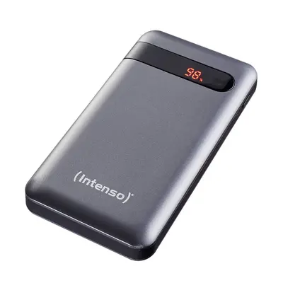 Power Bank 10000mAh INTENSO PD10000 - USB-A + USB-C QC3.0 + kabel USB-C - grey Power Bank 10000mAh INTENSO PD10000 - USB-A + USB-C QC3.0 + kabel USB-C - grey