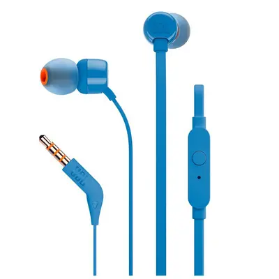 Slušalke+mikrofon JBL Tune 110 blue Slušalke+mikrofon JBL Tune 110 blue