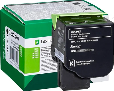 Toner LEXMARK C/MC2425/ 2535/ MC2640 Black original Toner LEXMARK C/MC2425/ 2535/ MC2640 Black original