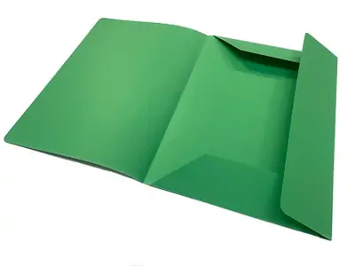 Mapa prešpan klapa A4 zelena 250x330mm 25/1 Mapa prešpan klapa A4 zelena 250x330mm 25/1