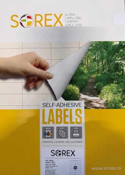 Etiketa laser/inkjet/copy  90x40 Sorex 100/1