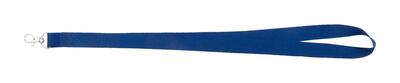 Vezica za akreditacijo s kljukico širine 20mm temno modra