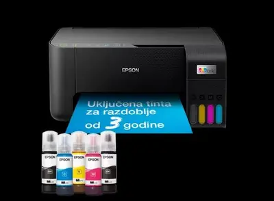 Tiskalnik EPSON L3270 All-In-One EcoTank WiFi - črn Tiskalnik EPSON L3270 All-In-One EcoTank WiFi - črn