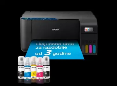 Tiskalnik EPSON L3271 All-In-One EcoTank WiFi - črn Tiskalnik EPSON L3271 All-In-One EcoTank WiFi - črn