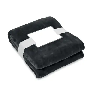 Odeja Logan flis flanel 120x150cm MO6804-03 črna