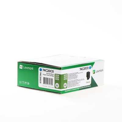 Toner LEXMARK CS720/725/CX725 Cyan original Toner LEXMARK CS720/725/CX725 Cyan original