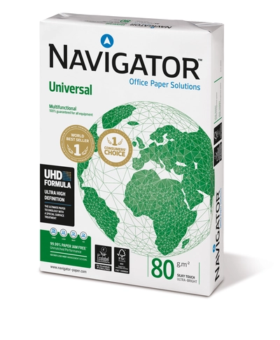 Papir fotokopirni A4 80gr Navigator Universal 500/1 Papir fotokopirni A4 80gr Navigator Universal 500/1