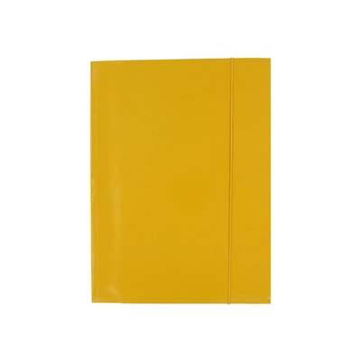 Mapa z elastiko kartonska 25x34,2cm rumena Mapa z elastiko kartonska 25x34,2cm rumena