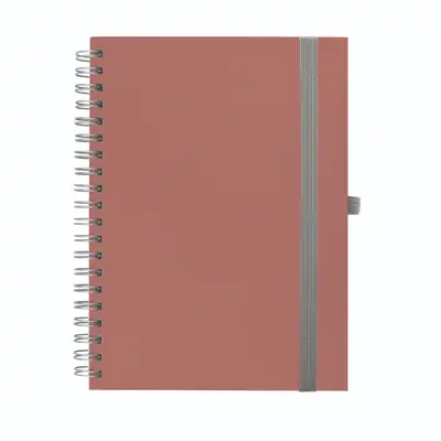 Notes A5 Borgo spiralna vezava roza