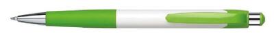 Kemični svinčnik AH505 bel - svetlo zelen
