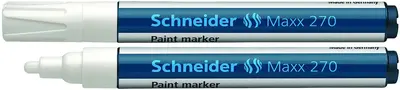 Marker permanentni lakirni 1-3mm Schneider Paint Maxx 270 bel Marker permanentni lakirni 1-3mm Schneider Paint Maxx 270 bel