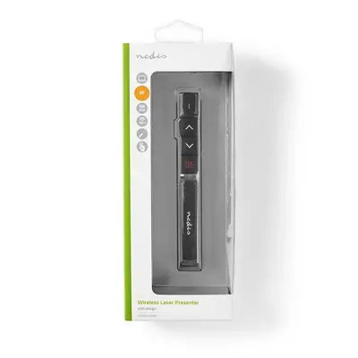 Laserski kazalnik NEDIS WLPSRL100BK brezžični prezenter Laserski kazalnik NEDIS WLPSRL100BK brezžični prezenter